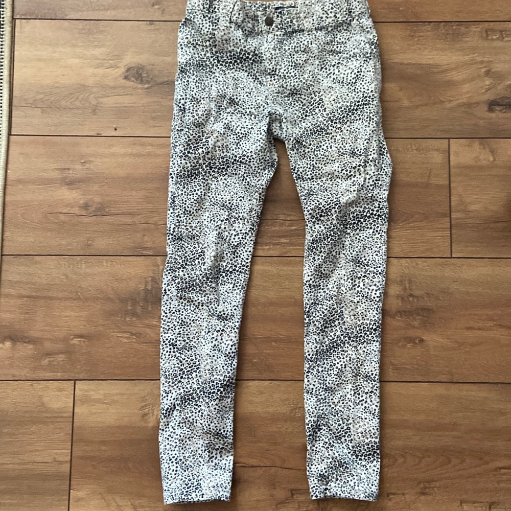 The Childrens Place Animal Print Jeggings Pants Size 12